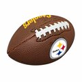 Logo Brands Pittsburgh Steelers Mini Size Composite Football 625-93MC-1